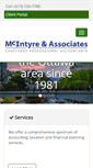 Mobile Screenshot of mcintyreca.com